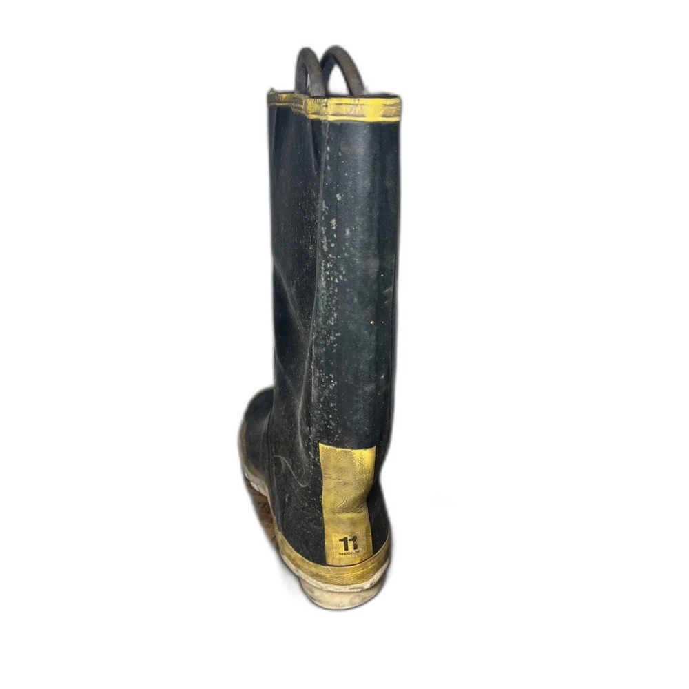 Vintage Firewalker Ranger Rubber Turnout Boot Steel Toe - Single Shoe - VTG USA